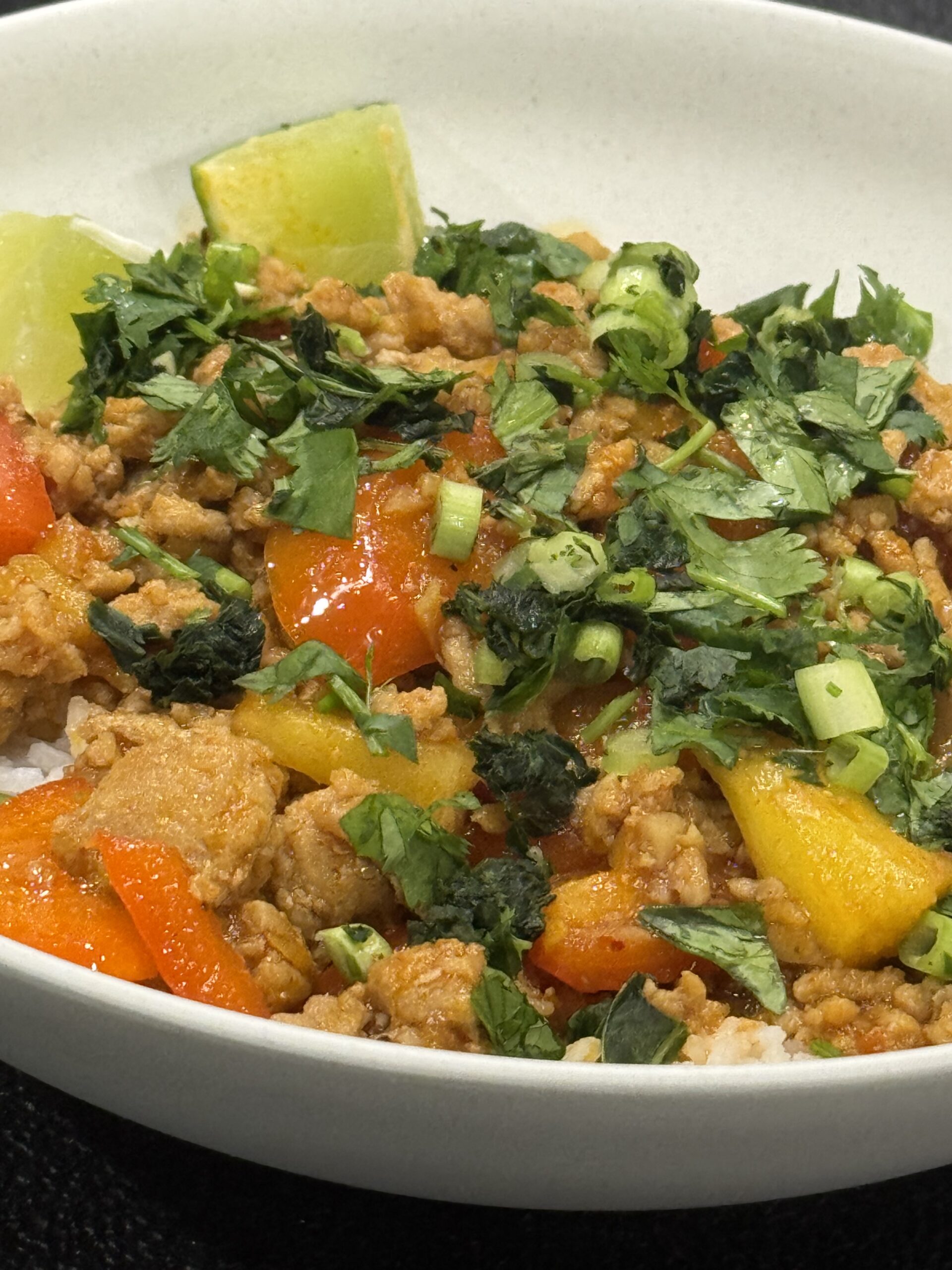Spicy Thai Chicken and Pineapple Curry