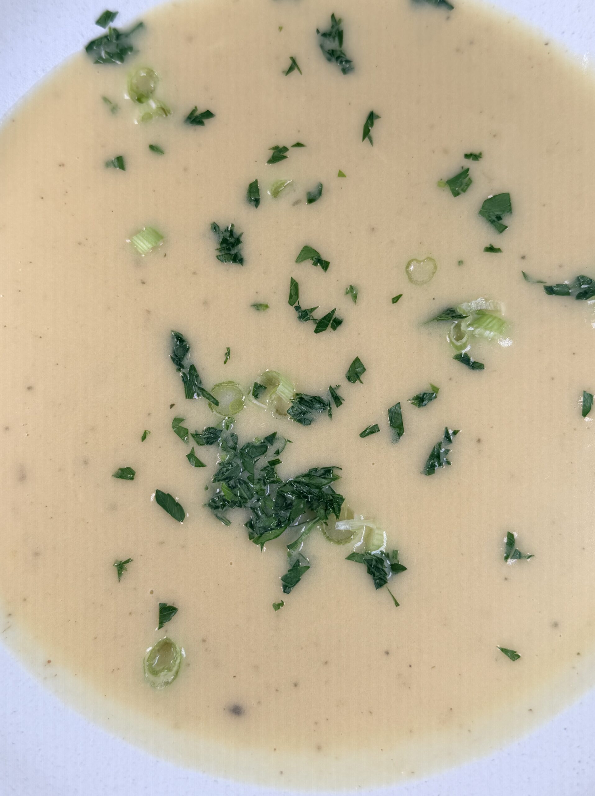 Smooth & Silky Potato Leek Soup