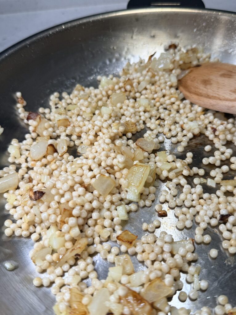 toast the couscous